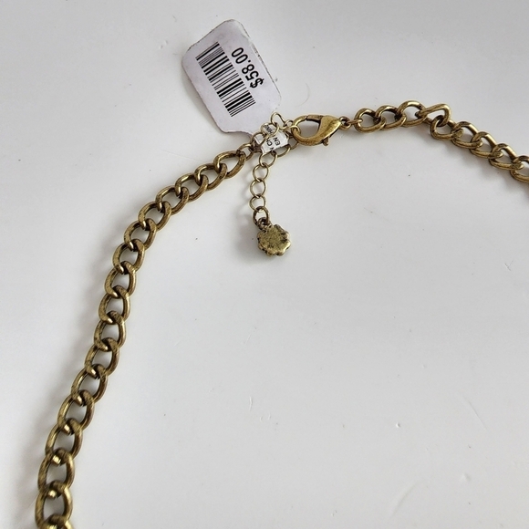 NWT Free People Gold Sunrise Beaded Necklace - Picture 9 of 11